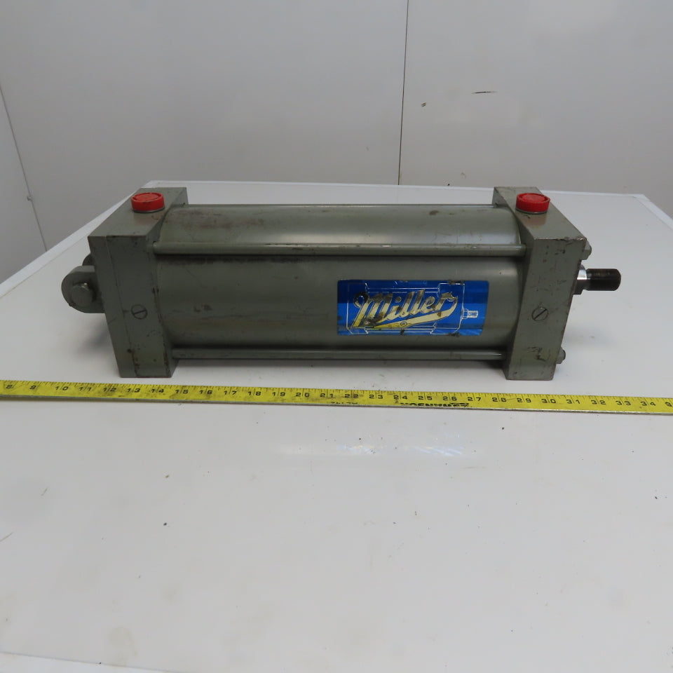 Miller Fluid Power Pneumatic Air Cylinder 6" Bore 13" Stroke 1-3/8" Rod