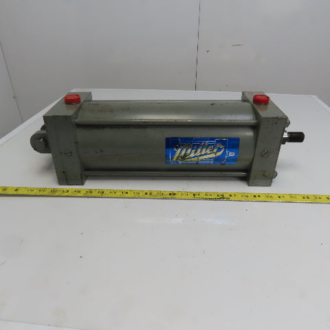 Miller Fluid Power Pneumatic Air Cylinder 6" Bore 13" Stroke 1-3/8" Rod