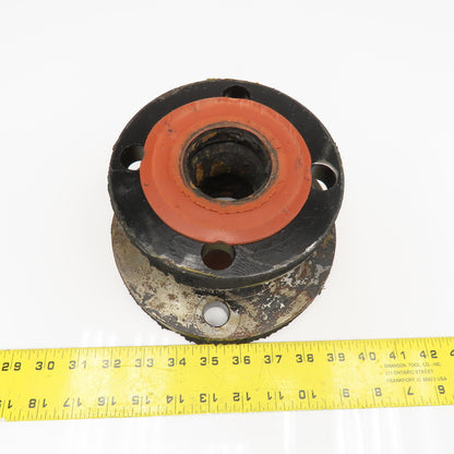 3" x 2" Raised Face Flange 4 Bolt Cast Iron Adaptor Coupling 4-1/2" Wide