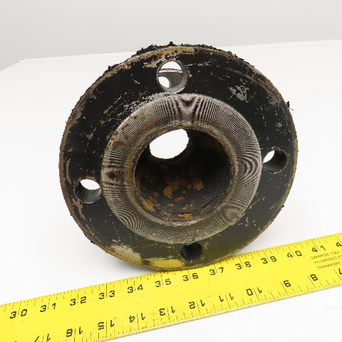 3" x 2" Raised Face Flange 4 Bolt Cast Iron Adaptor Coupling 4-1/2" Wide