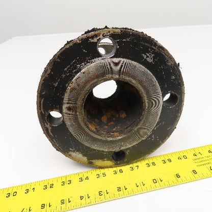 3" x 2" Raised Face Flange 4 Bolt Cast Iron Adaptor Coupling 4-1/2" Wide