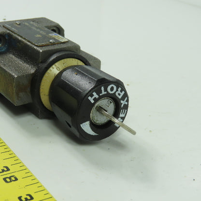 Rexroth 2FRM 6 B36-31/3QRV S029 Hydraulic Flow Control Valve