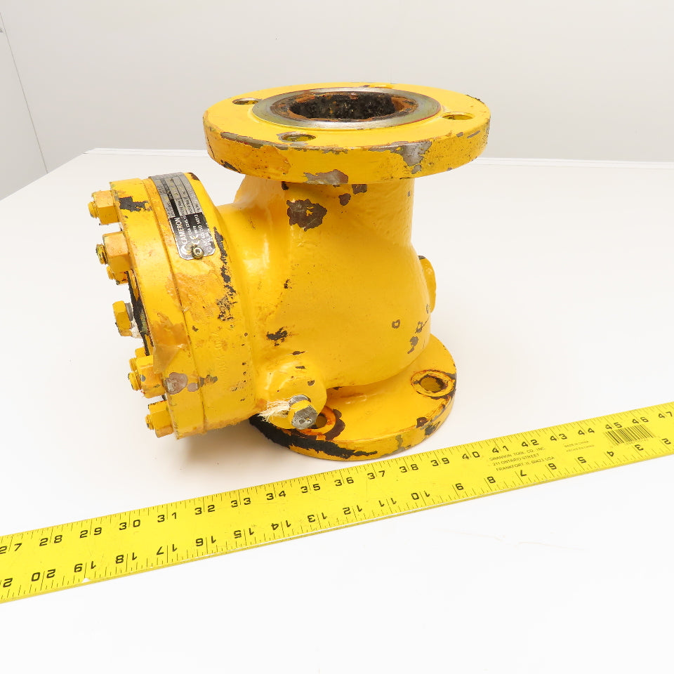 Cameron 9D-511-035027-121 3" Cast Iron Flange Mount Swing Check Valve Class 150