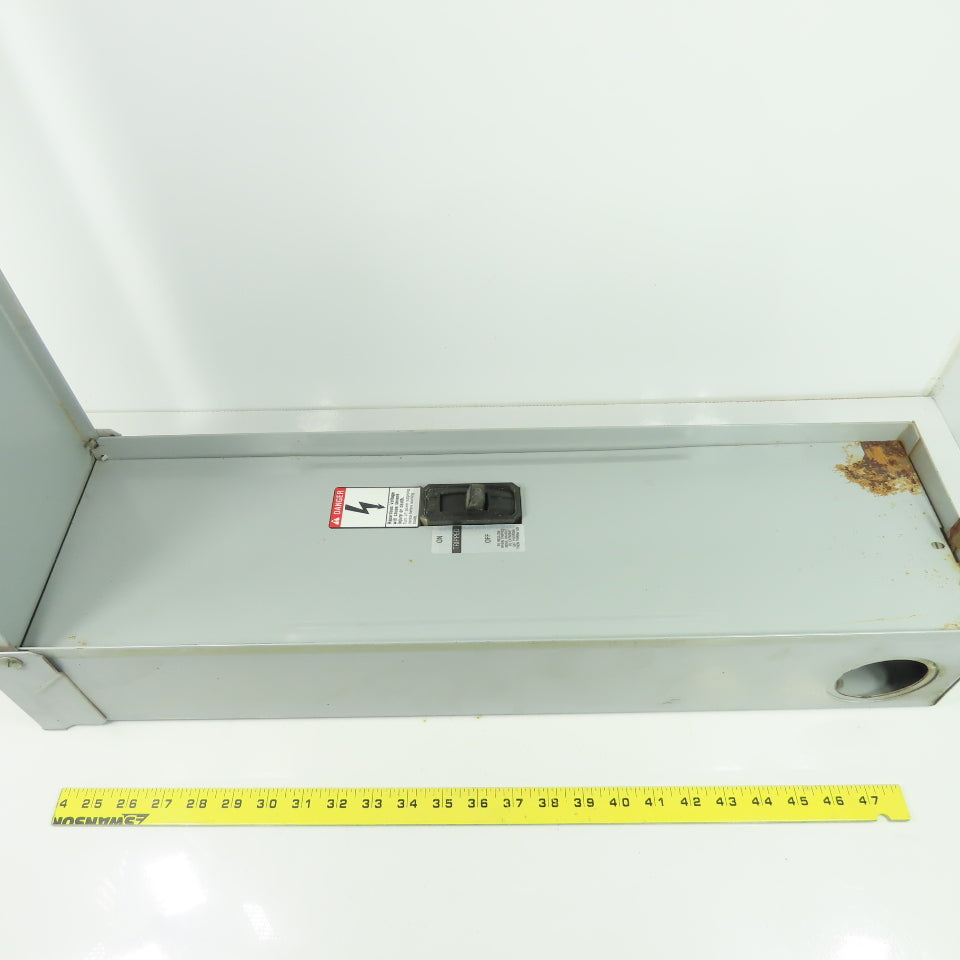 Siemens 27"x7-1/4"x5" Circuit Breaker Enclosure W/QJ22B200 200A 240VAC Breaker
