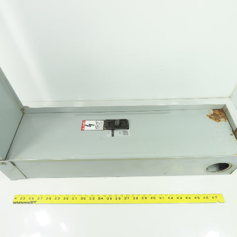 Siemens 27"x7-1/4"x5" Circuit Breaker Enclosure W/QJ22B200 200A 240VAC Breaker