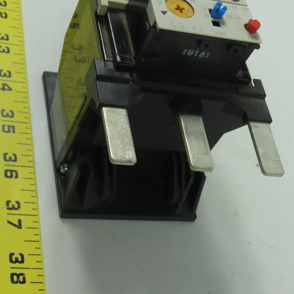 Fuji TK-E5 85-105A 120/440VAC Thermal Overload Relay 10A Trip 85-105A