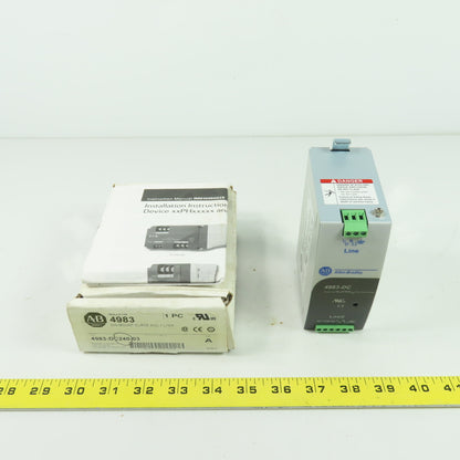 Allen Bradley 4983-DC240-03 Ser A Combination Filter Surge Suppressor 240VAC 3A