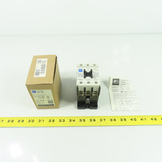 Fuji SC-E1 600V 3Ph Contactor 440/480V Coil