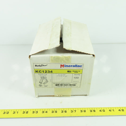 Minerallac KC1234 Spring Steel Kombo Clip Lot Of 100