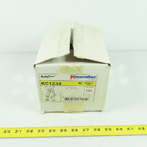 Minerallac KC1234 Spring Steel Kombo Clip Lot Of 100