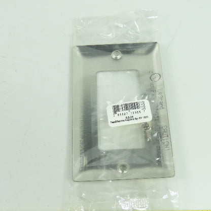 PASS & SEYMOUR SS26 Stainless Steel Wall Plate Cover 4-1/2"x2-3/4" Lot Of 13