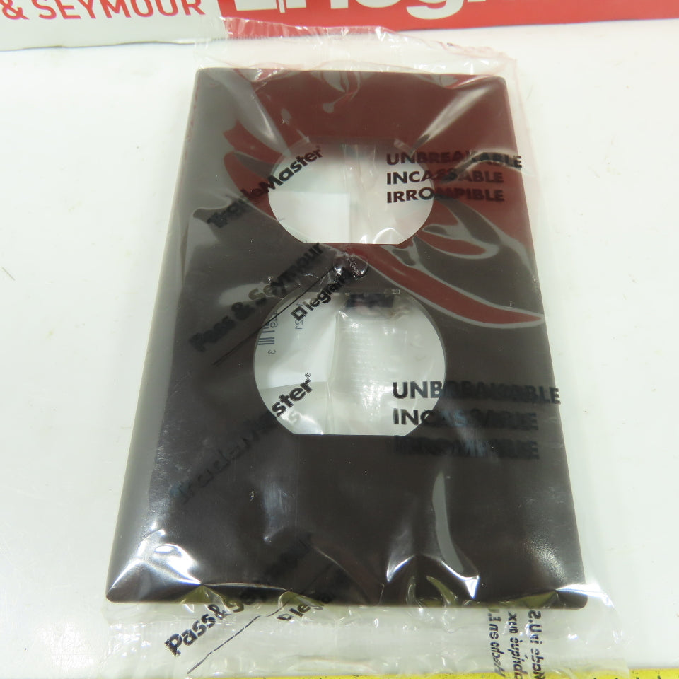 Trade Master TP8 Brown Outlet Wall Plate Cover Lot Of 23