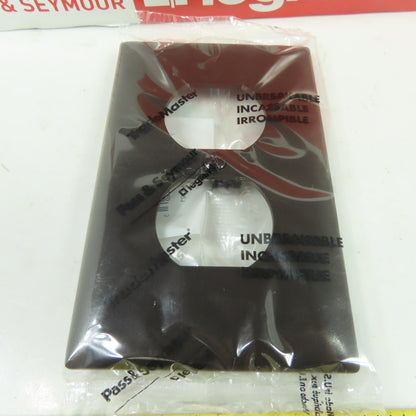 Trade Master TP8 Brown Outlet Wall Plate Cover Lot Of 23
