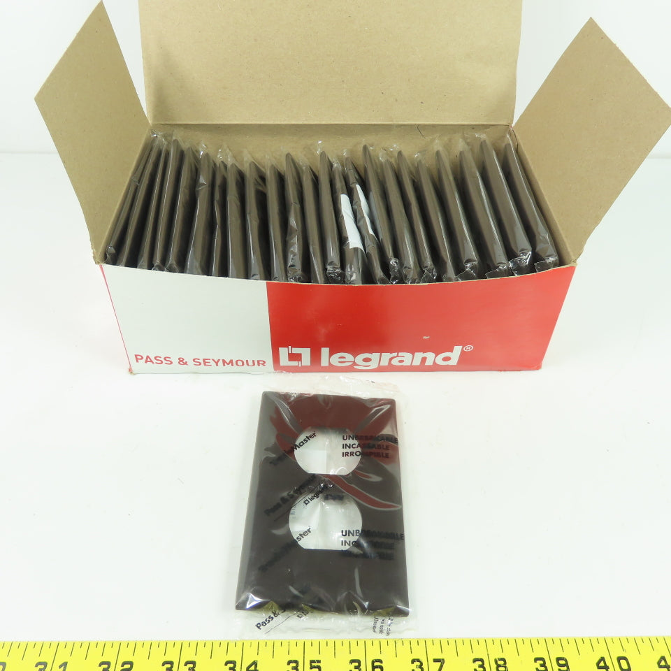 Trade Master TP8 Brown Outlet Wall Plate Cover Lot Of 23