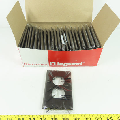 Trade Master TP8 Brown Outlet Wall Plate Cover Lot Of 23