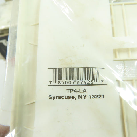 Pass & Seymour TP4-LA Light Almond Wall Plate 4 Toggle Switch Cover Lot Of 12