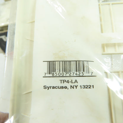 Pass & Seymour TP4-LA Light Almond Wall Plate 4 Toggle Switch Cover Lot Of 12