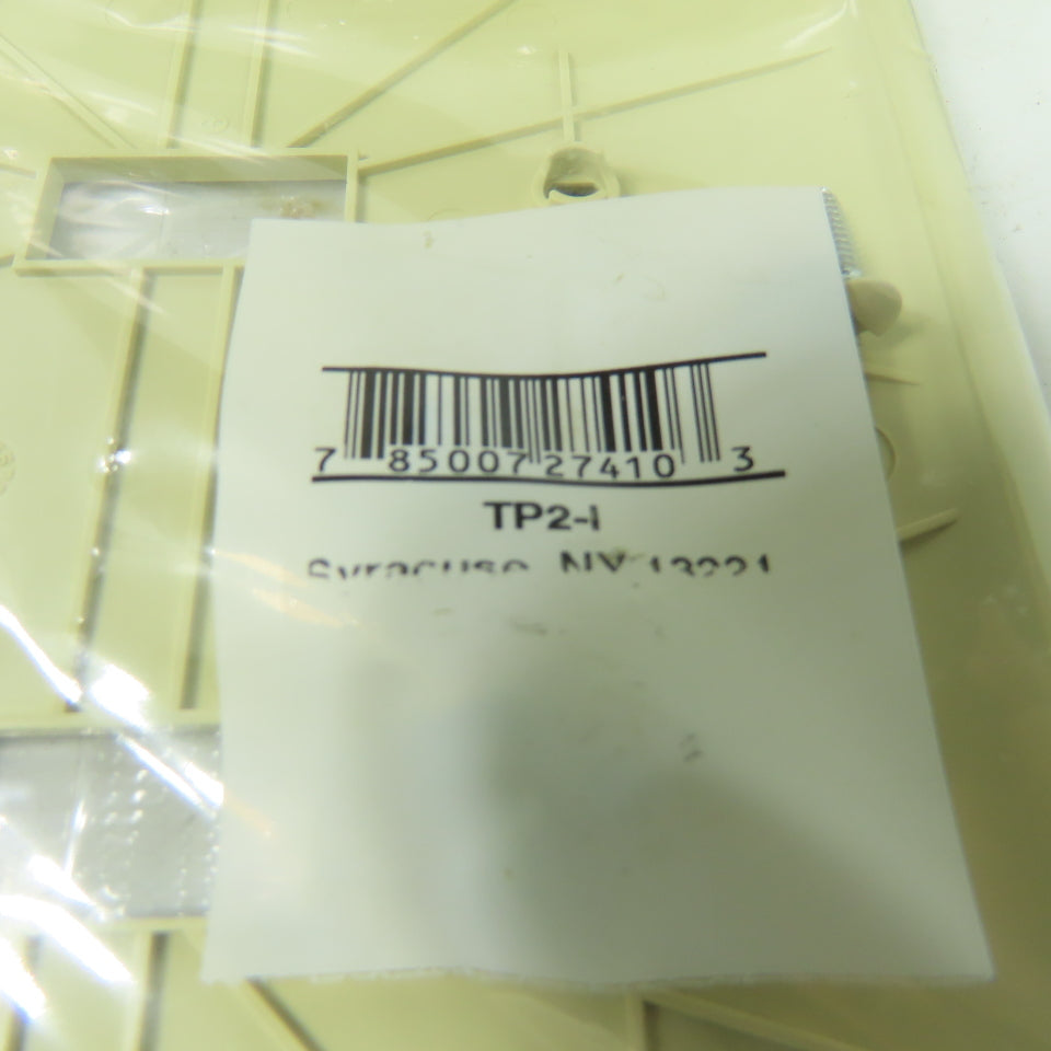 Pass & Seymour TP2-I Ivory Wall Plate 2 Toggle Switch Cover Lot Of 13