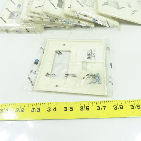 Pass & Seymour TP126-LA Light Almond Wall Plate Switch Cover Lot Of 13