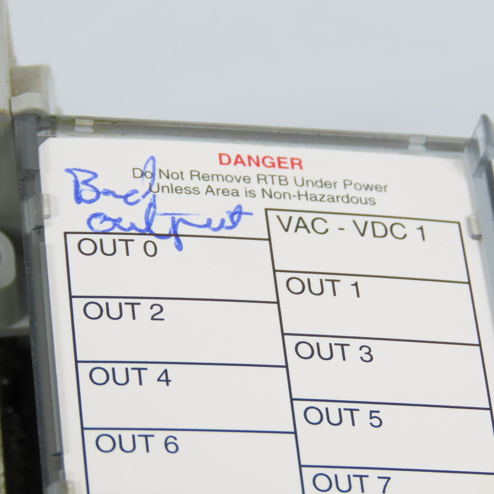 Allen Bradley 1769-OW16 Ser A F/W Rev 3.1 Compact I/O 16 PT. Relay (Bad Output)