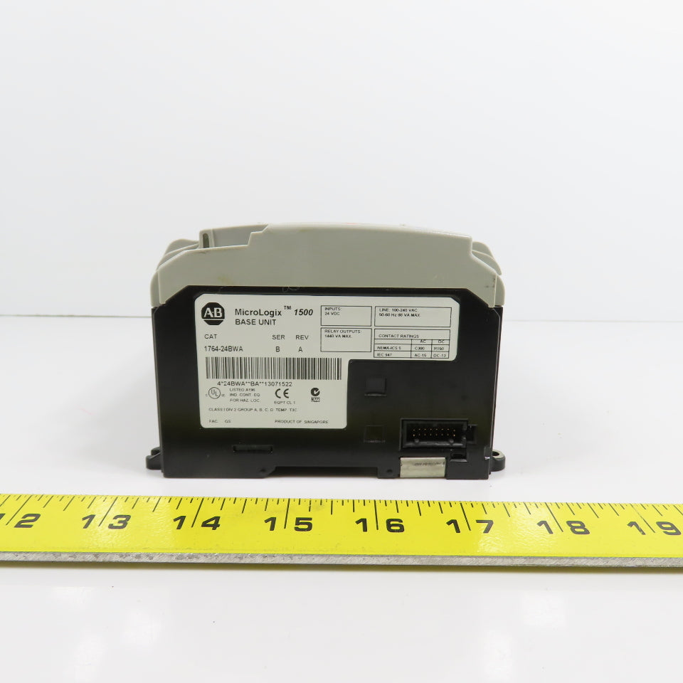 Allen Bradley 1764-24BWA Ser B Rev A MicroLogix 1500 Base Unit