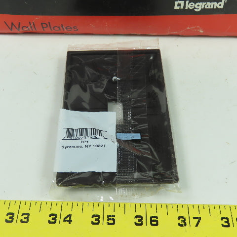 Pass & Seymour TP1 Dark Brown 1 Gang Toggle Wall Plate Switch Cover Lot Of 23