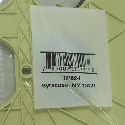 Pass & Seymour TP82-1 Ivory 2 Gang Duplex Wall Plate Switch Cover Lot Of 15