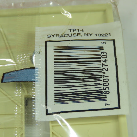 Pass & Seymour TP1-I Ivory 1 Gang Toggle Wall Plate Switch Cover Lot Of 44