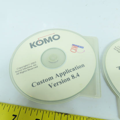 Komo 2002 Cam Companion Software W/ Key & AutoCad Manuals