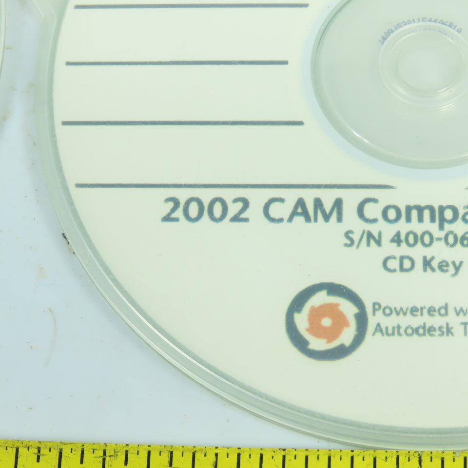 Komo 2002 Cam Companion Software W/ Key & AutoCad Manuals