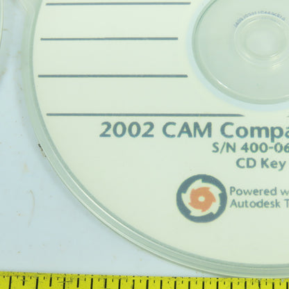 Komo 2002 Cam Companion Software W/ Key & AutoCad Manuals