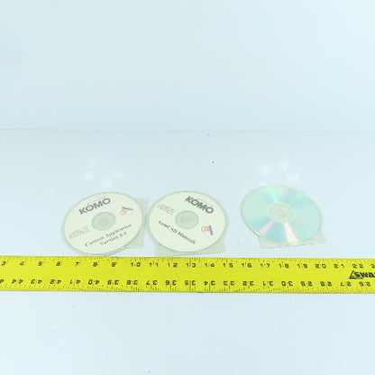 Komo 2002 Cam Companion Software W/ Key & AutoCad Manuals