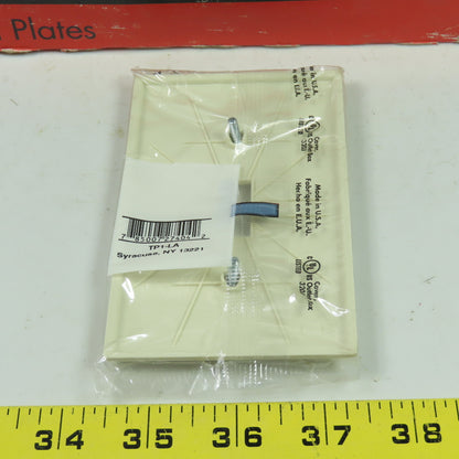 Pass & Seymour TP1-LA Light Almond 1 Gang Toggle Wall Plate Switch Lot Of 15