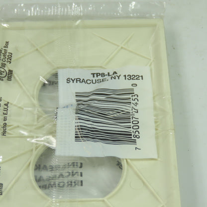 Pass & Seymour TP8-LA Light Almond 1 Gang Receptacle Wall Plate Switch Lot Of 24
