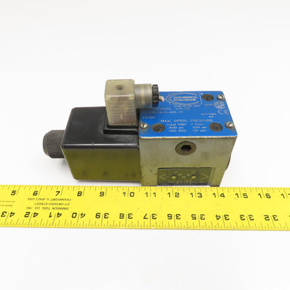 Continental VS12M-1A-G-42L-H 5/3 Way Hydraulic Directional Valve 24VDC Coil