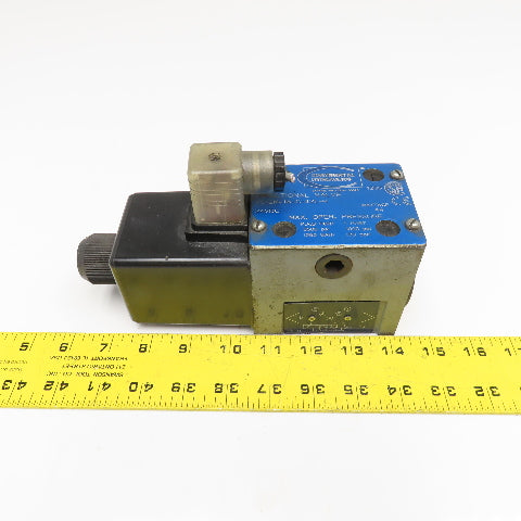 Continental VS12M-1A-G-42L-H 5/3 Way Hydraulic Directional Valve 24VDC Coil
