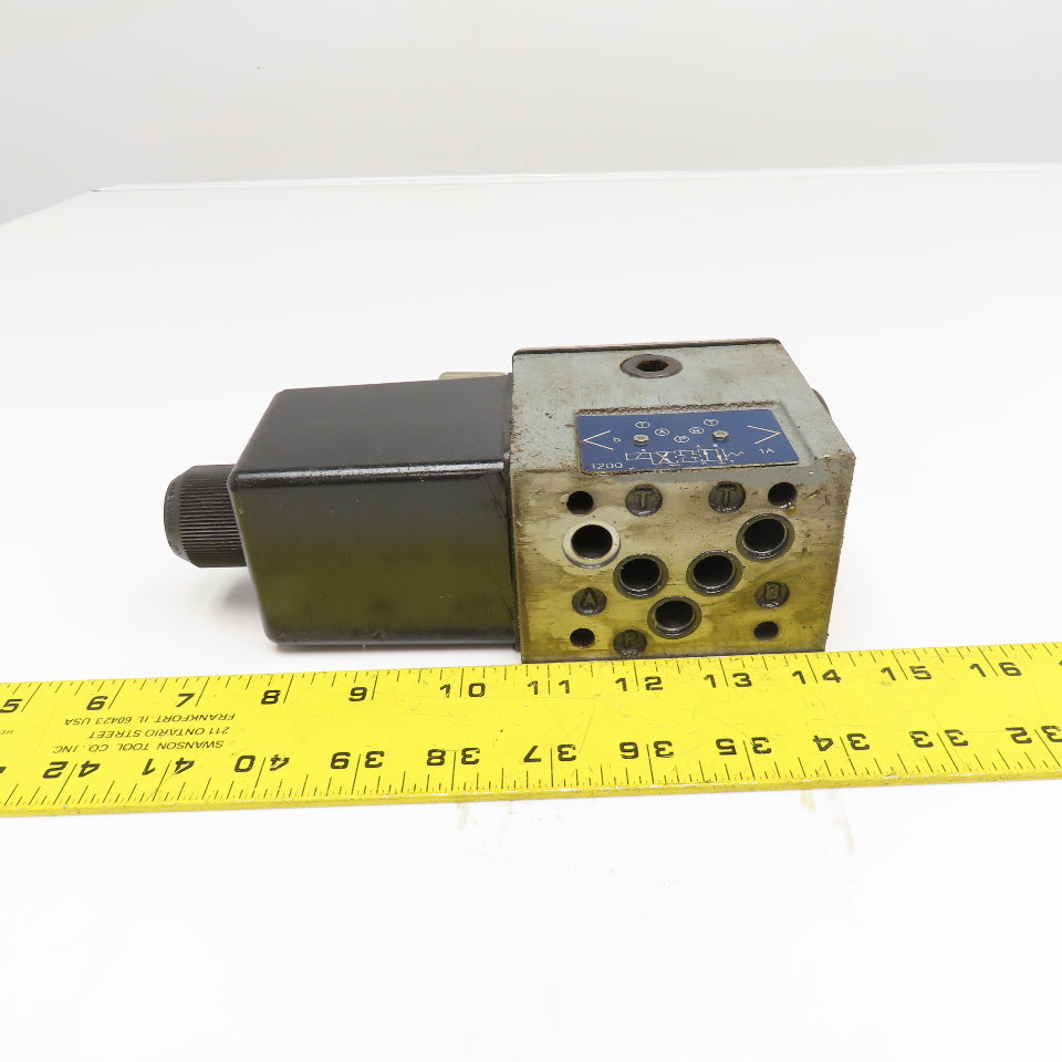 Continental VS12M-1A-G-42L-H 5/3 Way Hydraulic Directional Valve 24VDC Coil