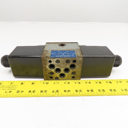 Continental VS12M-3F-G-42L-H 5/3 Way Hydraulic Directional Valve 24VDC Coil