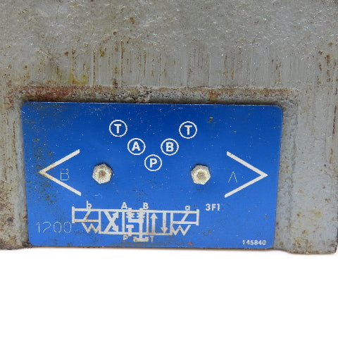 Continental VS12M-3F1-G-42L-H 5/3 Way Hydraulic Directional Valve 24VDC Coil