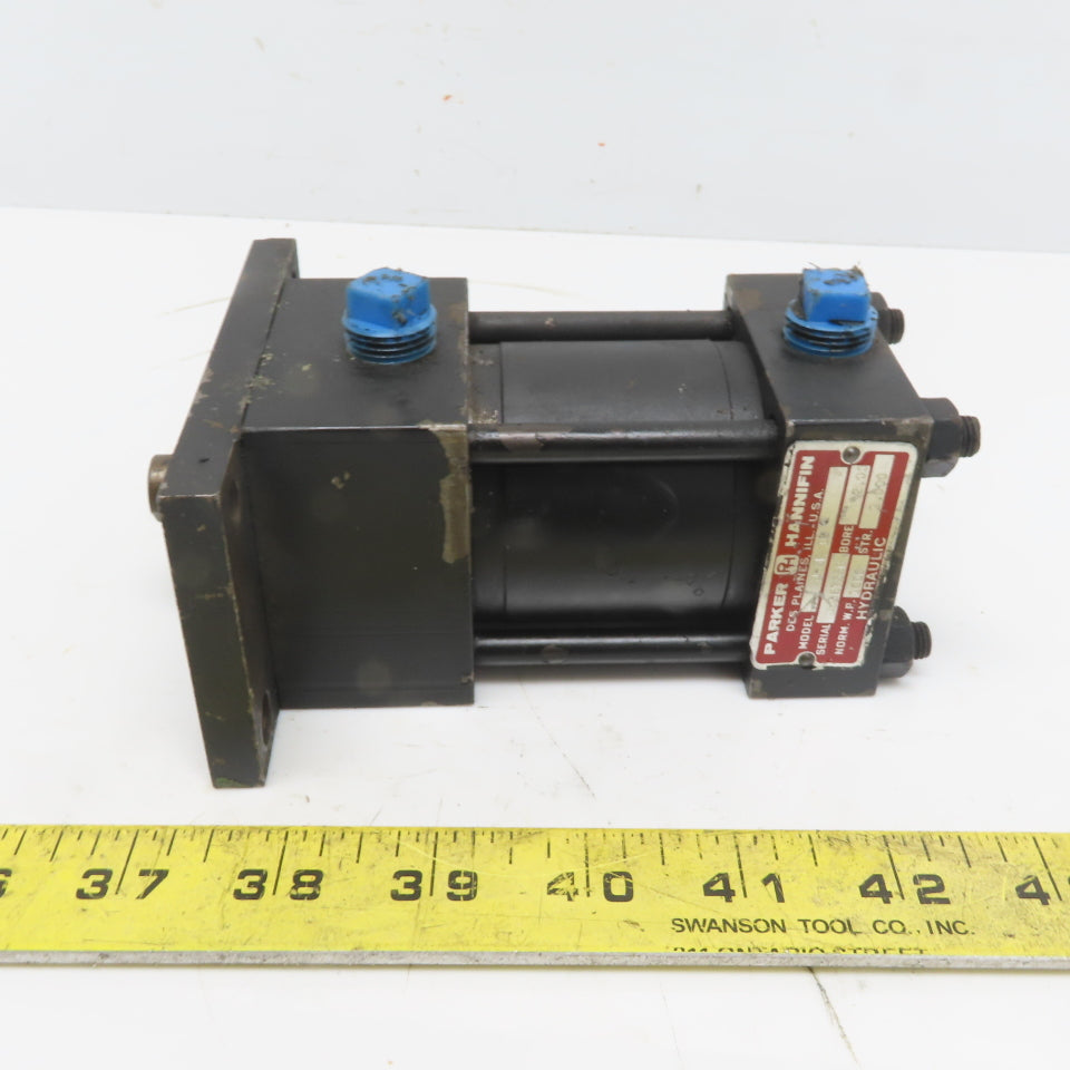 Parker J-3L19 Hydraulic Cylinder 2" Bore 1" Stroke