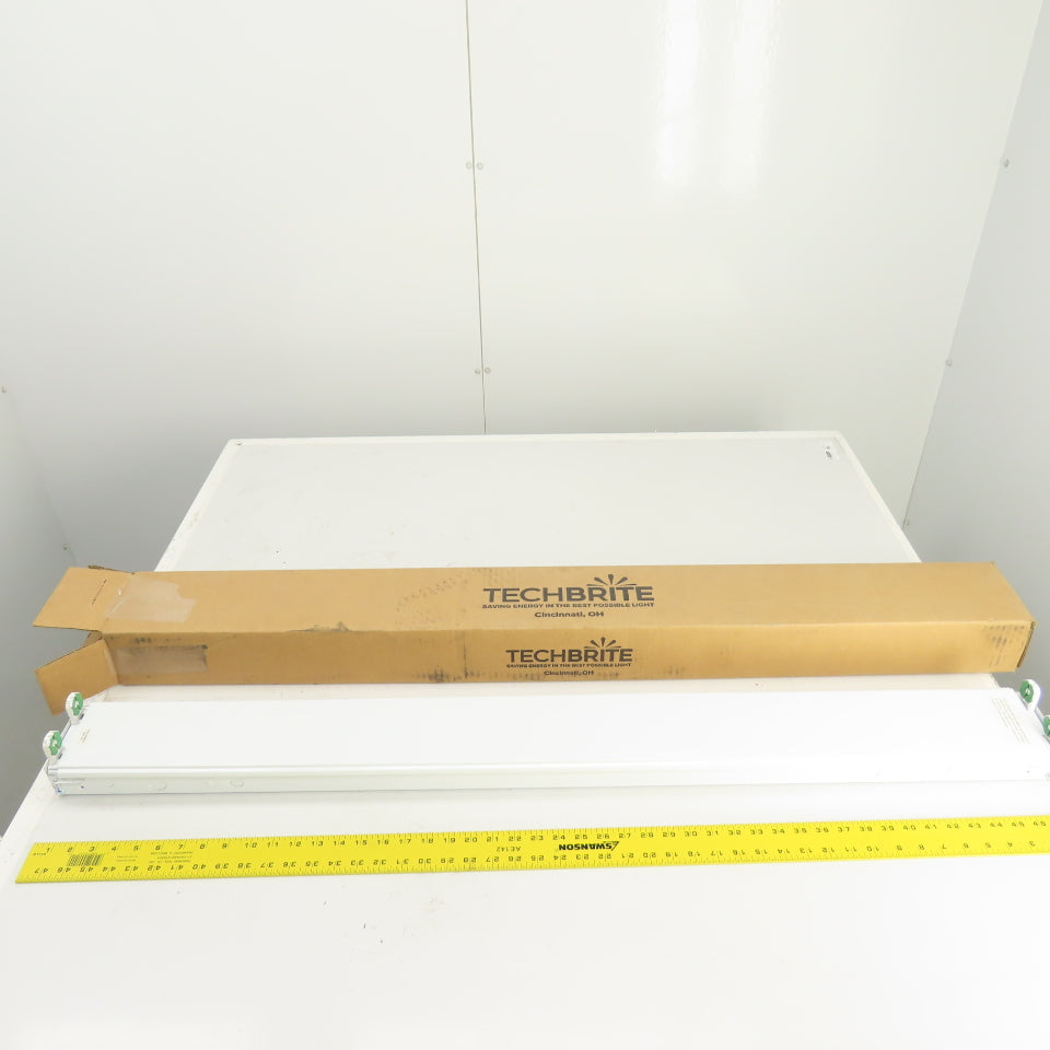 Techbrite T442SSUBCXX00P0 48" 2 Lamp LED T8 Strip Light Fixture No Bulbs