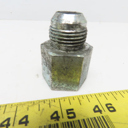 Eaton 2022-12-12S Steel Hydraulic Connector 3/4"Male 37° JIC & 3/4" FPT Lot/6