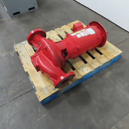 Bell & Gossett 4x11 10.250BF 15HP In-Line Centrifugal Pump 3PH 185GPM 100' Head
