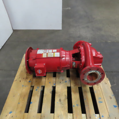 Bell & Gossett 4x11 10.250BF 15HP In-Line Centrifugal Pump 3PH 185GPM 100' Head