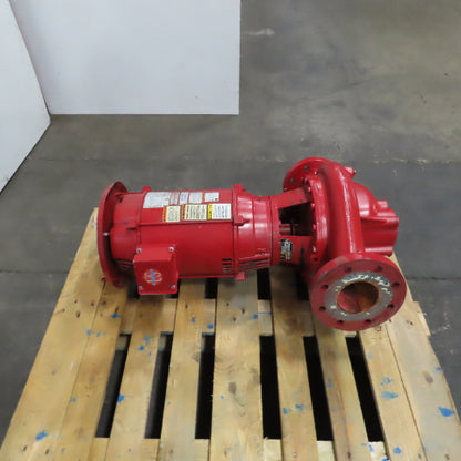 Bell & Gossett 4x11 10.250BF 15HP In-Line Centrifugal Pump 3PH 185GPM 100' Head