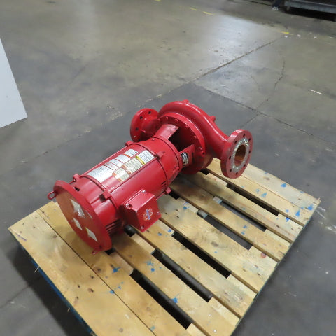 Bell & Gossett 4x11 10.250BF 15HP In-Line Centrifugal Pump 3PH 185GPM 100' Head