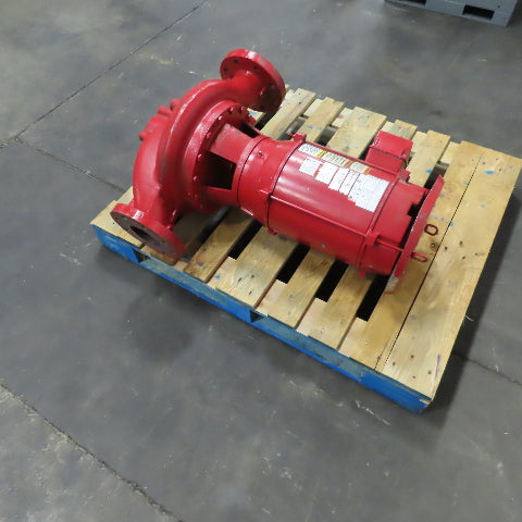 Bell & Gossett 4x11 10.250BF 15HP In-Line Centrifugal Pump 3PH 185GPM 100' Head