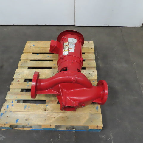 Bell & Gossett 4x11 10.250BF 15HP In-Line Centrifugal Pump 3PH 185GPM 100' Head