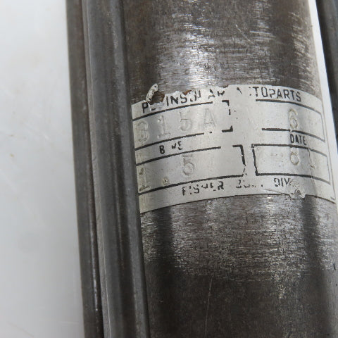 Peninsular Auto Parts A315A Pneumatic Air Cylinder 1-1/2" Bore 6" Stroke