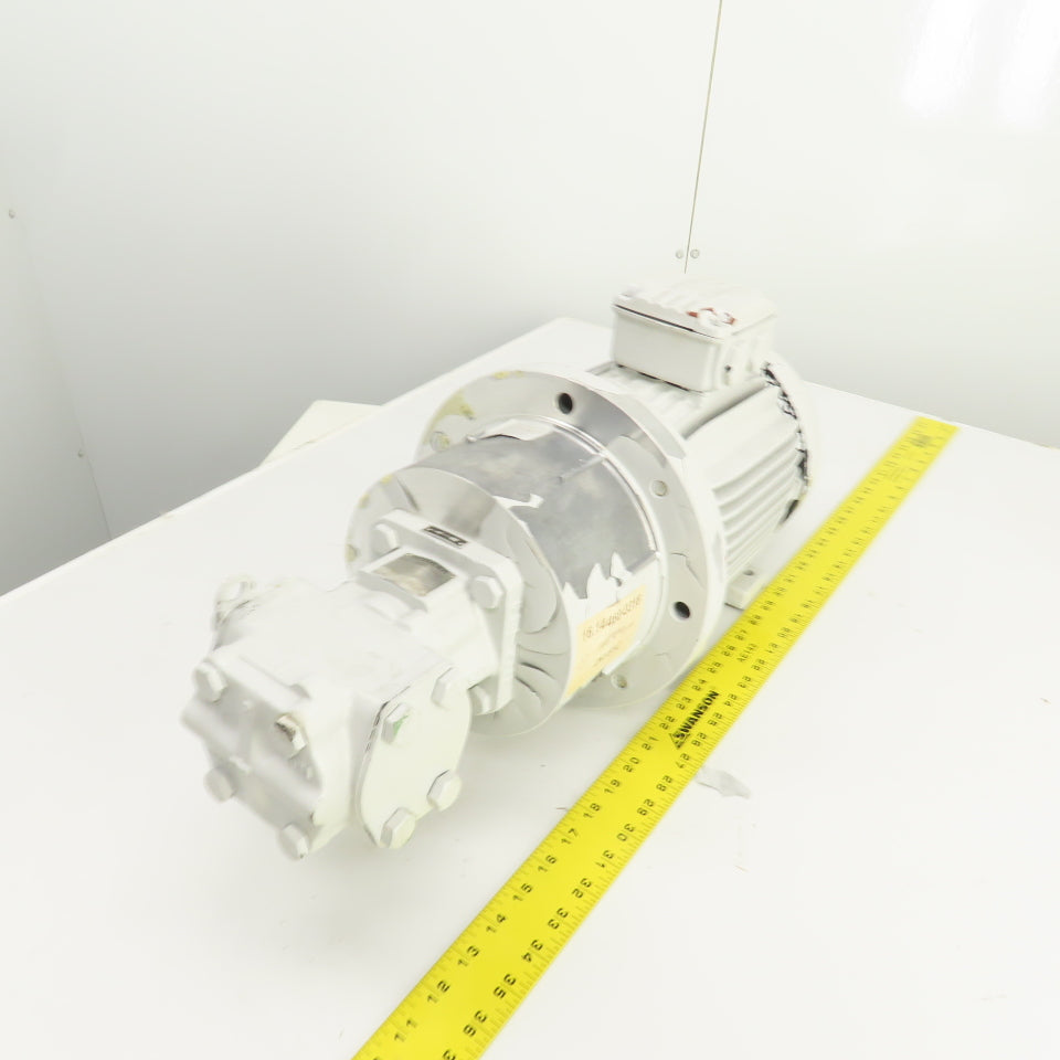 Rickmeier R35/25 FL-Z 2.6kW Hydraulic Gear Oil Pump 460V 3PH 1705RPM 35 cm3
